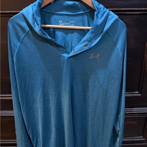 Under Armour Men's Teal Hoodie